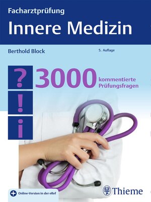 cover image of Facharztprüfung Innere Medizin